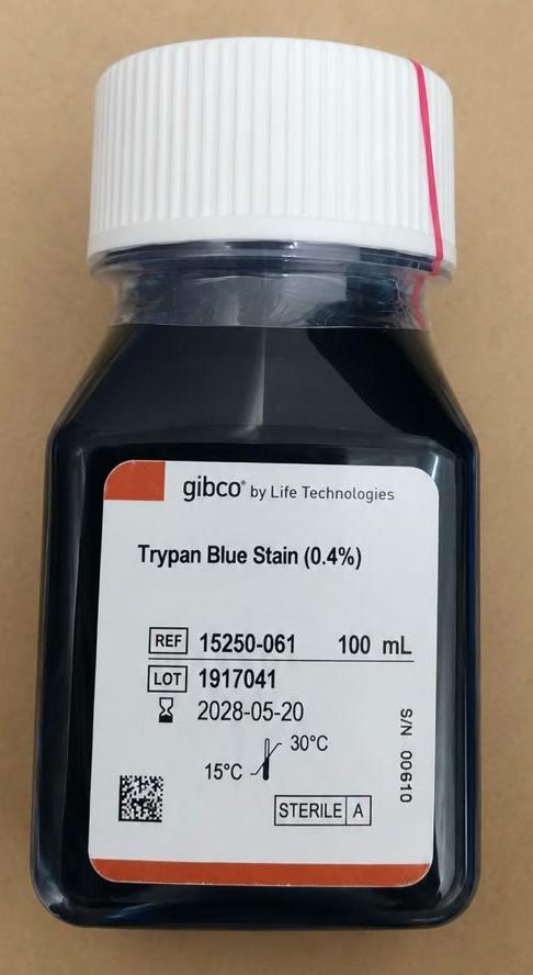 Trypan Blue Stain 0.4% Gibco